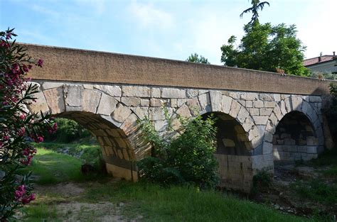 Roman Bridge over the Rubicon River (Illustration) - World History ...