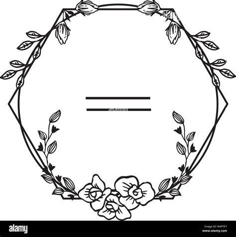 Flower Frame Border Design Black And White / Frame black corner printed ...