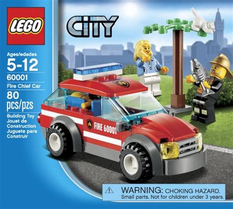 LEGO City Fire Chief Car 60001 | Large Steals