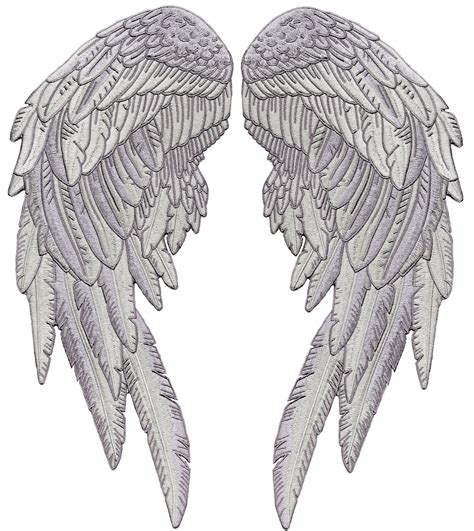 Realistic Angel Wings Drawings