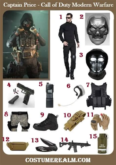 How To Dress Like Captain Price Costume Guide For Cosplay & Halloween ...