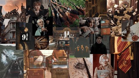 Harry Potter Collage Wallpapers - Top Free Harry Potter Collage ...