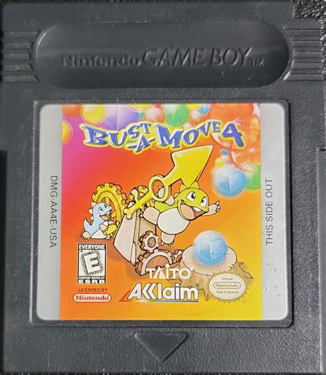 Bust-A-Move 4 Prices GameBoy Color | Compare Loose, CIB & New Prices