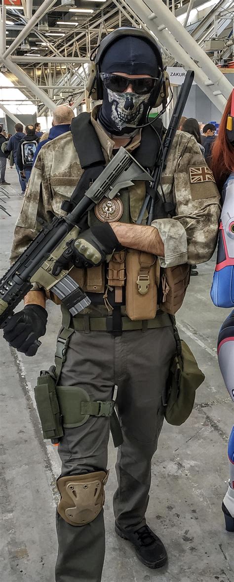 My Ghost (MW2) cosplay : r/airsoft