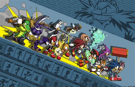 Sonic - Teams against Eggman by Tigerfog on DeviantArt