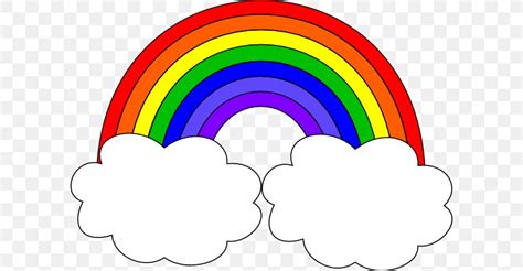 Rainbow Cloud Clip Art, PNG, 600x427px, Rainbow, Area, Cloud, Color ...