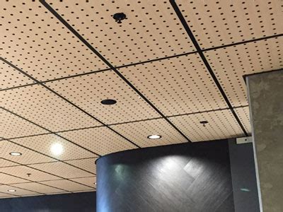 Wooden Plain/Perforated Acoustic ceiling (WARSA) - Credence Industries