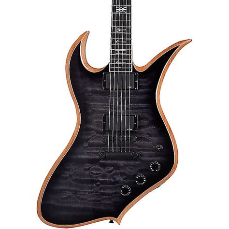 Wylde Audio Thoraxe Guitar, Ebony Fretboard, Transparent | Reverb