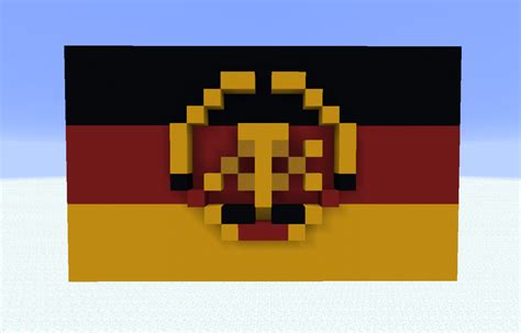 East Germany Flag Minecraft Map