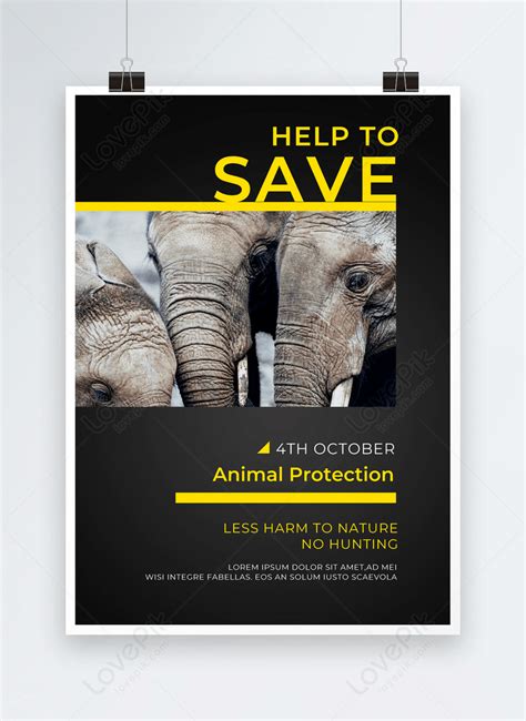 World animal day poster template image_picture free download 466345238 ...