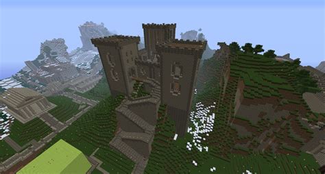 Mountain Castle Minecraft Map