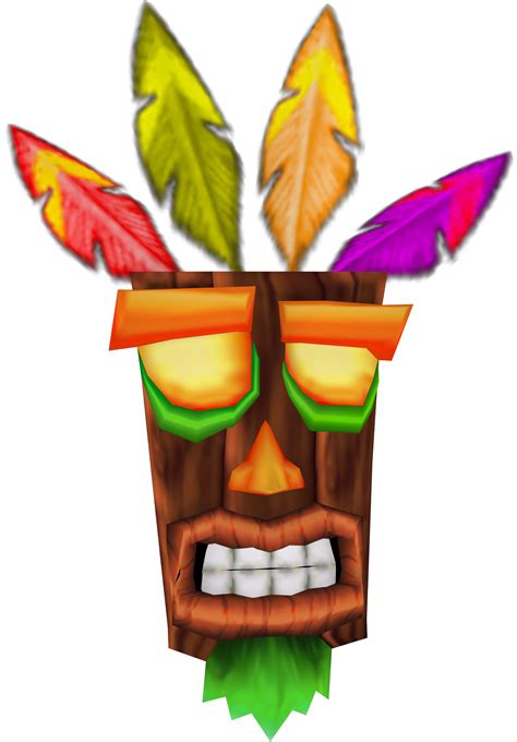 Aku Aku (Crash Twinsanity) Render by CRASHARKI on DeviantArt