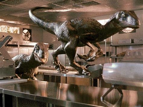 Jurassic Park Velociraptor Scene