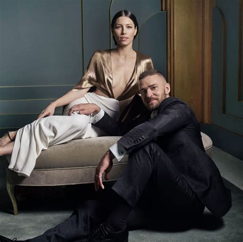 Jessica Biel and Justin Timberlake - Vanity Fair Oscar Portrait 2017 ...