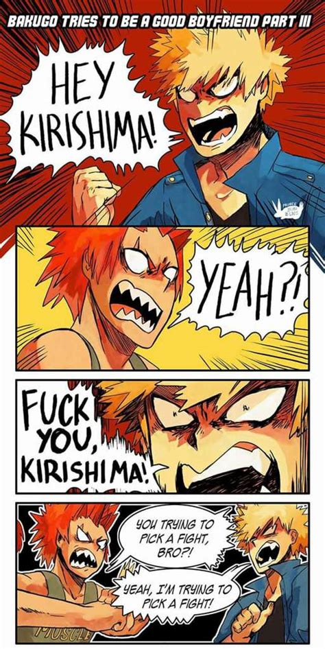 Comic De Kirishima X Bakugou Yaoi Amino Español Amino