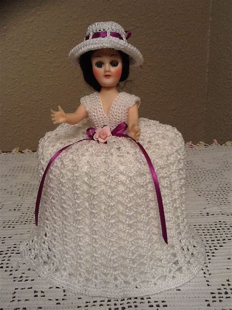 Crochet Doll Toilet Paper Cover Free Pattern - DOLLFI