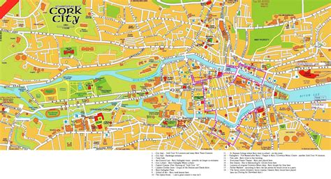 Large Cork City Maps for Free Download and Print | High-Resolution and ...