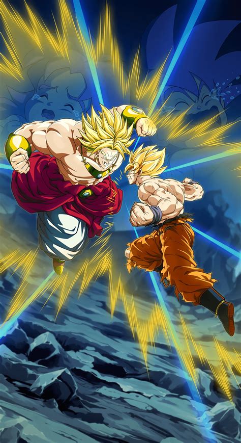 Goku Super Saiyan Vs Broly