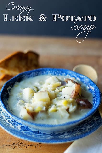 Creamy Leek and Potato Soup Recipe - The Kitchen Wife