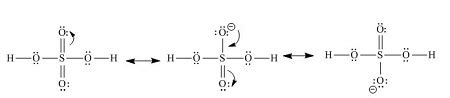 How many resonance structures would H2SO4 have? | Homework.Study.com