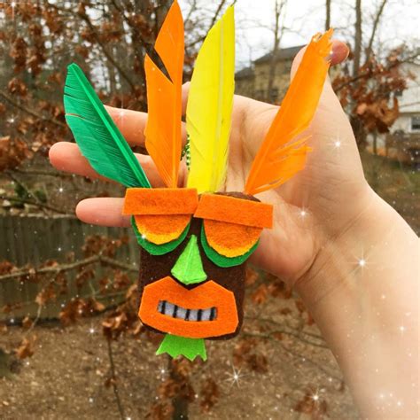 Crash Bandicoot Aku Aku Plush | Crafty Amino