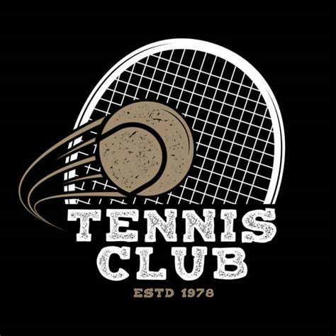 Tennis Club Logo Illustrations, Royalty-Free Vector Graphics & Clip Art ...