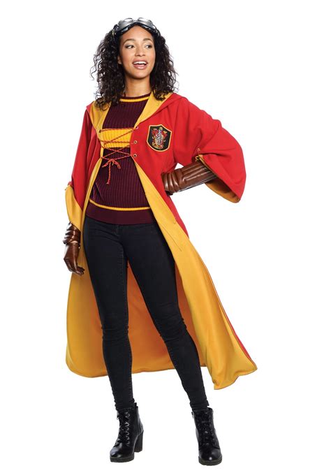 Harry Potter Gryffindor Quidditch Costume for Adults