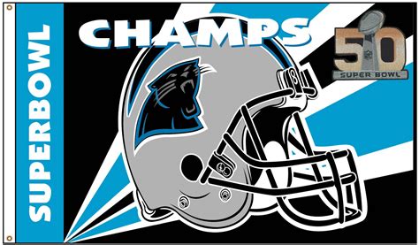 Carolina Panthers Super Bowl Flag - Product Details