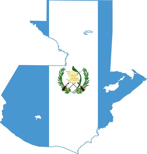 File:Flag map of Guatemala.svg - Wikimedia Commons | Guatemala flag ...