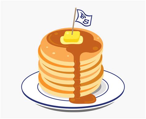 Pancake Clipart Breakfast Item - Breakfast Clip Art Transparent ...