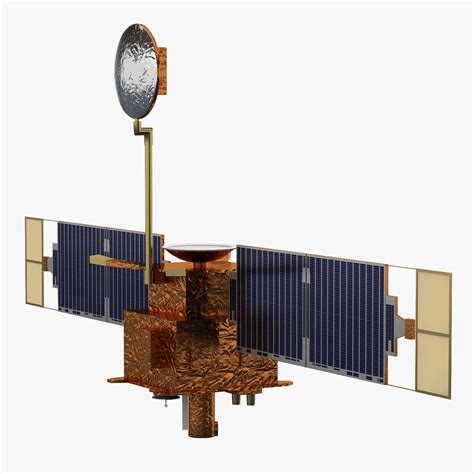 mars global surveyor satellite 3d max