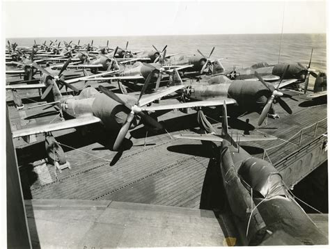 Aircraft Carrier Planes WW2 USA