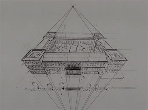 2 Point Perspective Drawing Step By Step