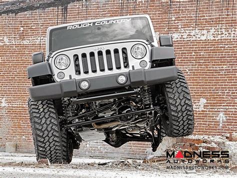 Jeep Wrangler JK Unlimited Suspension Lift Kit w/Vertex Reservoir ...