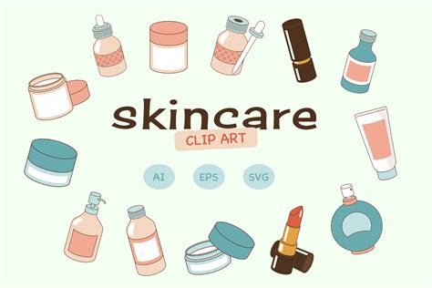 Skincare Clip Art | Designspace