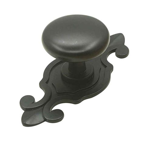 Black Vintage Zinc Alloy Long Round Handles Pull Knobs for Kitchen ...