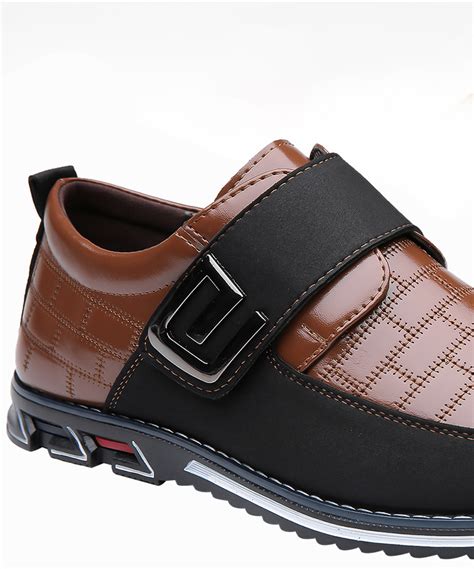 Fashion casual velcro men's casual shoes – Orthoture