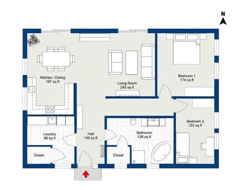 Basic Floor Plan With Dimensions | Viewfloor.co