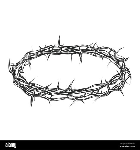 Crown of thorns, biblical wreath of thorns, symbol of crucifixion ...