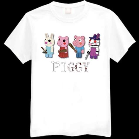 Roblox Piggy Characters Kids Printed T-shirt Various Sizes Available ...