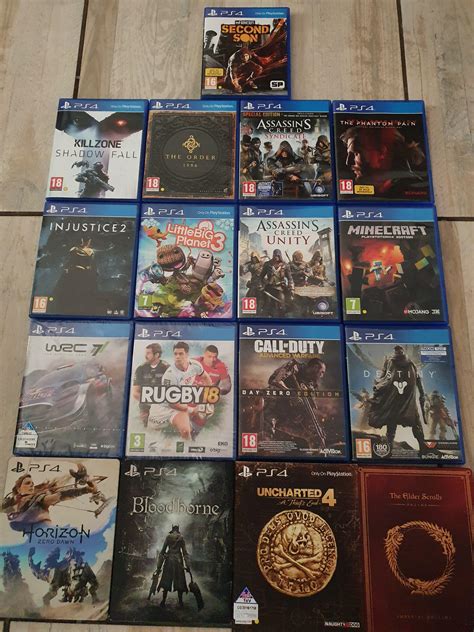 [For Sale] - 18 PS4 Games Bundle | Games | Carbonite