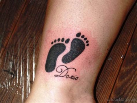 19 Adorable Baby Footprint Tattoos On Wrist