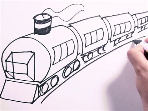 Train Drawing Easy | How to Draw