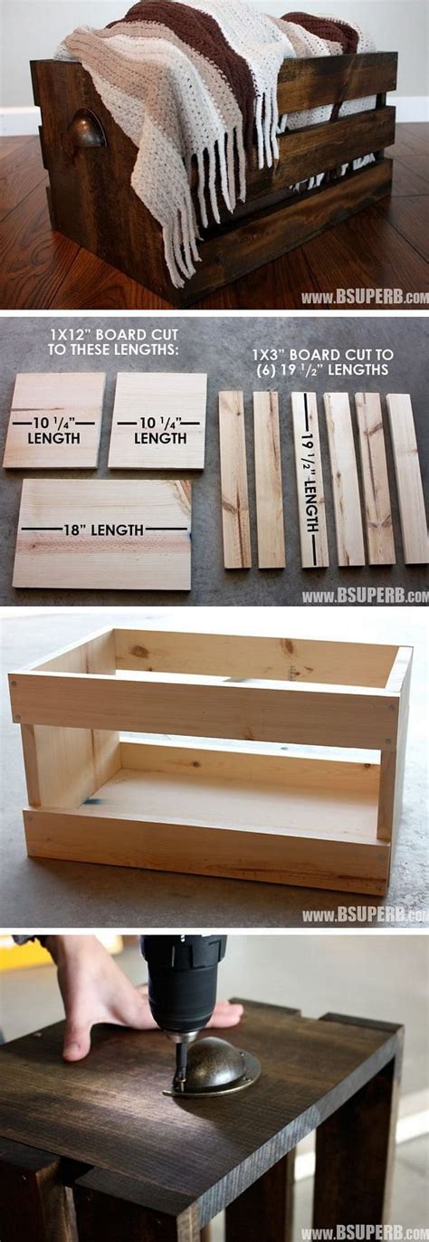 15 Easy DIY Wood Crate Ideas