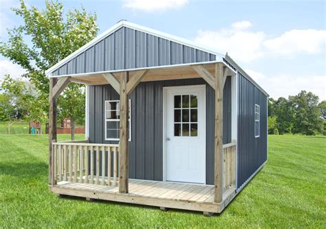 Z-Metal Cabin - Derksen Portable Buildings | Portable buildings, Shed ...