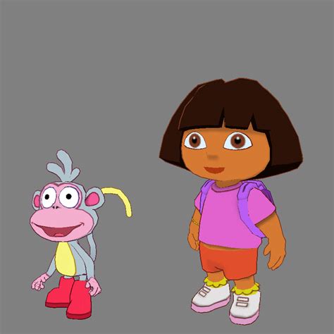 Dora and Boots by PhillGonzo on DeviantArt