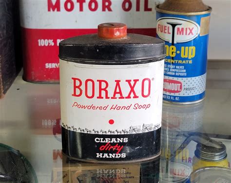 Boraxo Powdered Hand Soap Tin Lots Of Product Remains