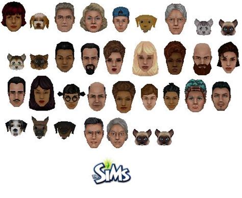 Sims 1 Complete Collection - all the heads — The Sims Forums