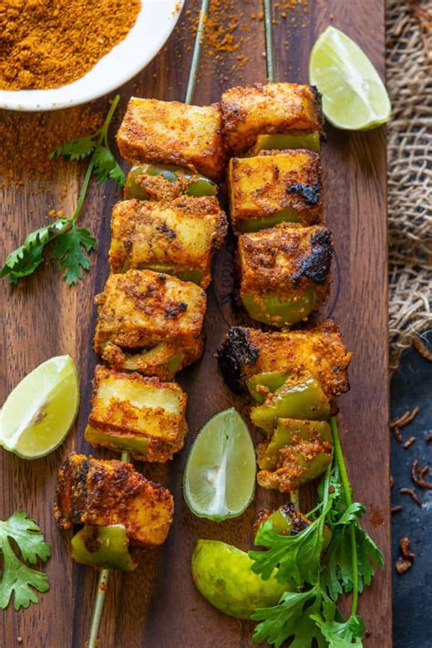 Achari Paneer Tikka Recipe (Step by Step + Video) - Whiskaffair