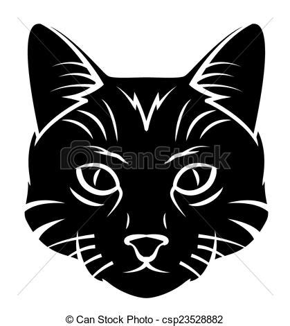 Cat Head Vector at GetDrawings | Free download